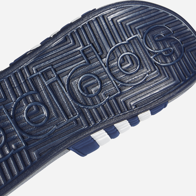 Klapki męskie basenowe Adidas Adissage F35579 47 Granatowe z białym (4060512030328) - obraz 14