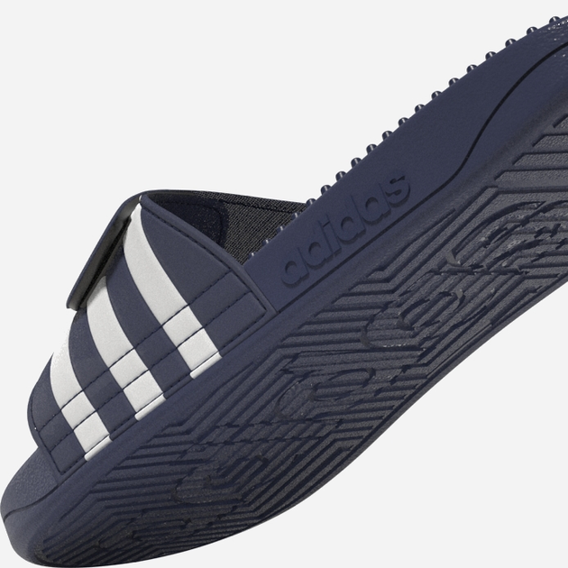 Klapki męskie basenowe Adidas Adissage F35579 47 Granatowe z białym (4060512030328) - obraz 15