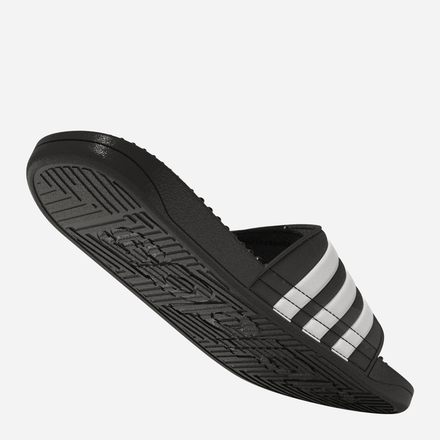 Klapki męskie basenowe Adidas Adissage F35580 46 Czarne z białym (4060512030458) - obraz 8
