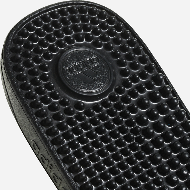Чоловічі шльопанці для пляжу Adidas Adissage F35580 44.5 Чорні з білим (4060512030403) - зображення 14