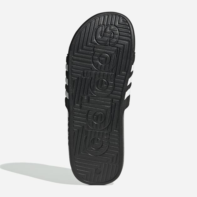 Klapki męskie basenowe Adidas Adissage F35580 46 Czarne z białym (4060512030458) - obraz 12