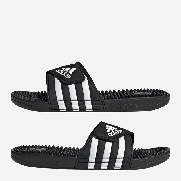 Klapki męskie basenowe Adidas Adissage F35580 48.5 Czarne z białym (4060512030410) - obraz 18