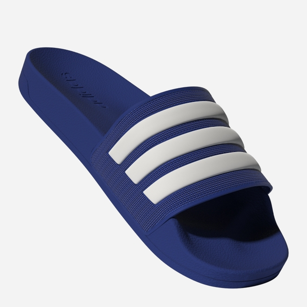 Жіночі шльопанці adidas Adilette Shower GW1048 37 Сині з білим (4065418277112) - зображення 9