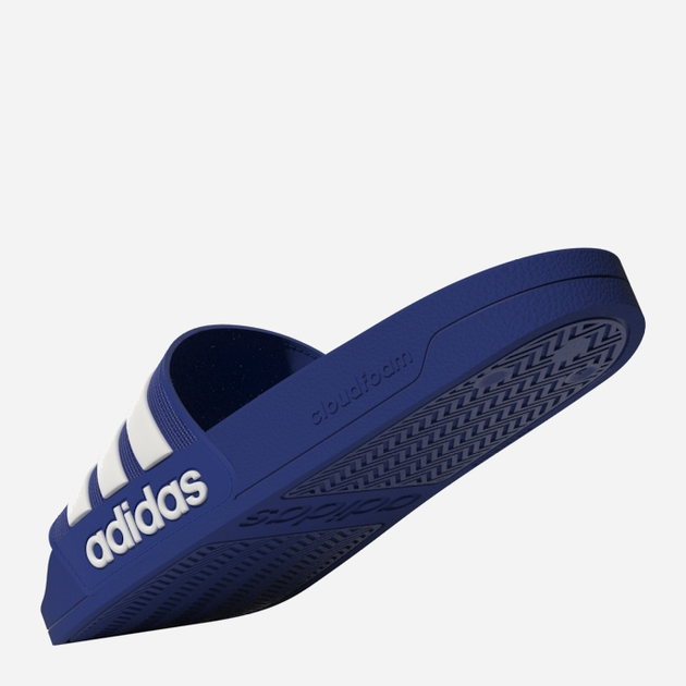 Жіночі шльопанці adidas Adilette Shower GW1048 39 Сині з білим (4065418273497) - зображення 13