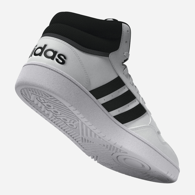 Trzewiki męskie adidas Hoops 3.0 Mid GW3019 40.5 Białe (4064053690461) - obraz 9
