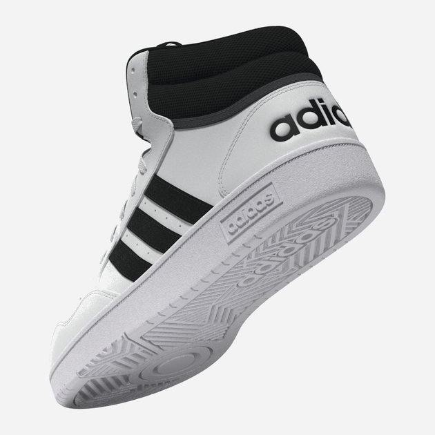 Trzewiki męskie adidas Hoops 3.0 Mid GW3019 42 Białe (4064053694070) - obraz 11