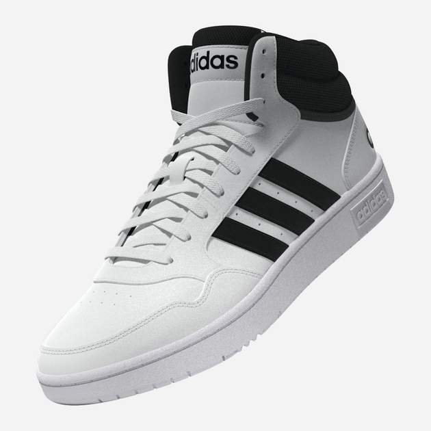 Trzewiki męskie adidas Hoops 3.0 Mid GW3019 48.5 Białe (4065426694994) - obraz 5