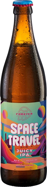 Упаковка пива Forever Space Travel світле нефільтроване 6.5% 0.5 л х 12 шт (14820183002096) - Фото 2 Упаковка пива Forever Space Travel світле нефільтроване 6.5% 0.5 л х 12 шт (14820183002096) - зображення 2