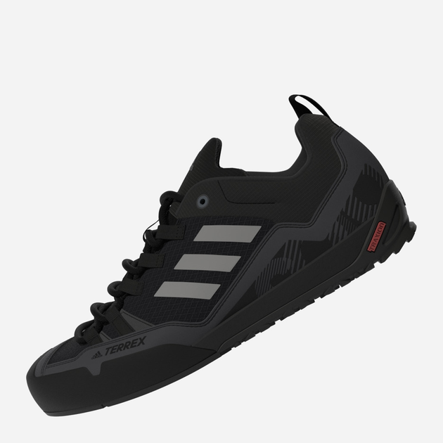 Чоловічі кросівки для туризму adidas Terrex Swift Solo 2 GZ0331 39.5 Чорні (4064055908946) - зображення 5