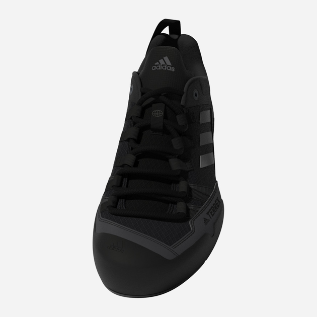 Чоловічі кросівки для туризму adidas Terrex Swift Solo 2 GZ0331 39.5 Чорні (4064055908946) - зображення 7