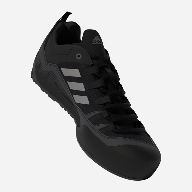 Чоловічі кросівки для туризму adidas Terrex Swift Solo 2 GZ0331 39.5 Чорні (4064055908946) - зображення 8