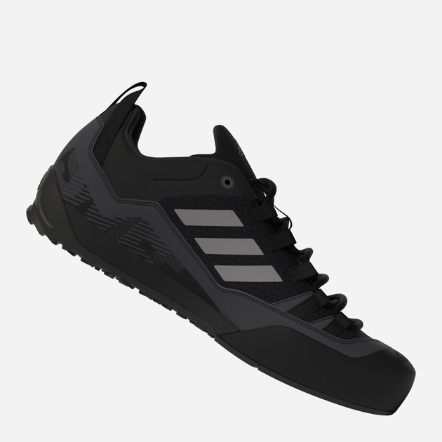 Чоловічі кросівки для туризму adidas Terrex Swift Solo 2 GZ0331 39.5 Чорні (4064055908946) - зображення 9