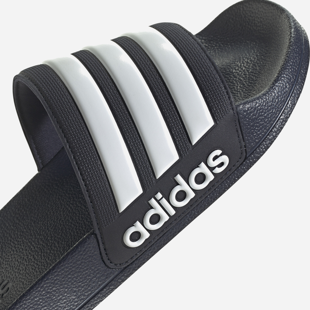 Klapki męskie basenowe Adidas Adilette Shower GZ5920 44.5 Granatowe z białym (4065419735048) - obraz 15