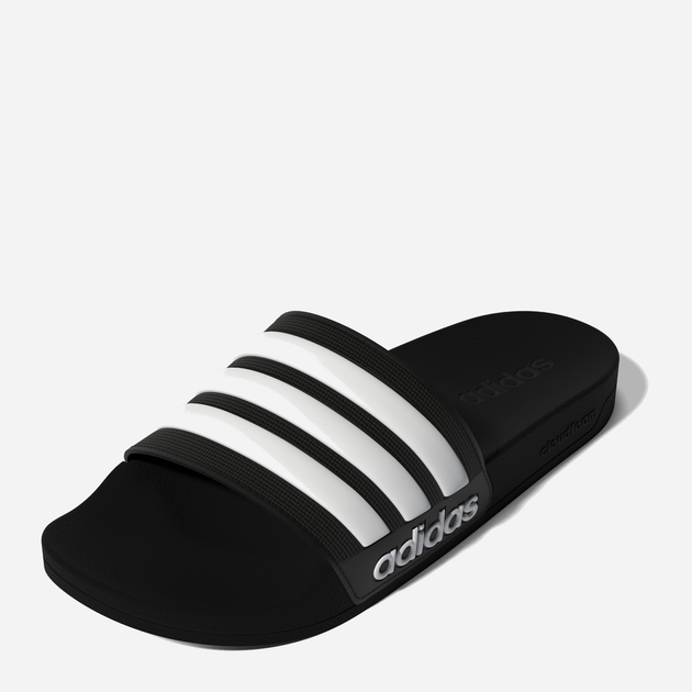 Чоловічі шльопанці для пляжу Adidas Adilette Shower GZ5922 40.5 Чорні (4065419341102) - зображення 2