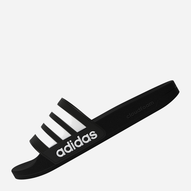 Klapki męskie basenowe Adidas Adilette Shower GZ5922 46 Czarne z białym (4065419341126) - obraz 4