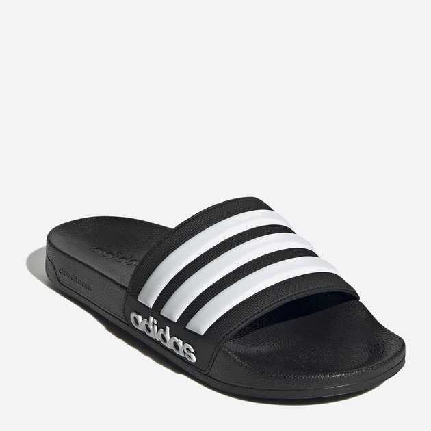 Klapki męskie basenowe Adidas Adilette Shower GZ5922 48.5 Czarne z białym (4065419337440) - obraz 15