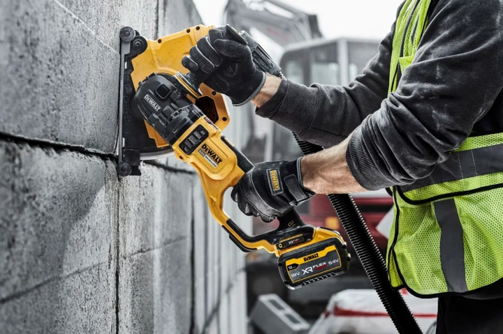 Шліфмашина кутова болгарка акумуляторна безщіткова DeWalt DCG460N без акумулятора та зарядного пристрою - зображення 5