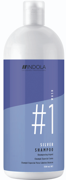 Шампунь Indola Innova Silver для Фарбованого волосся з сріблястим ефектом 1500 мл (4045787719499) - зображення 1