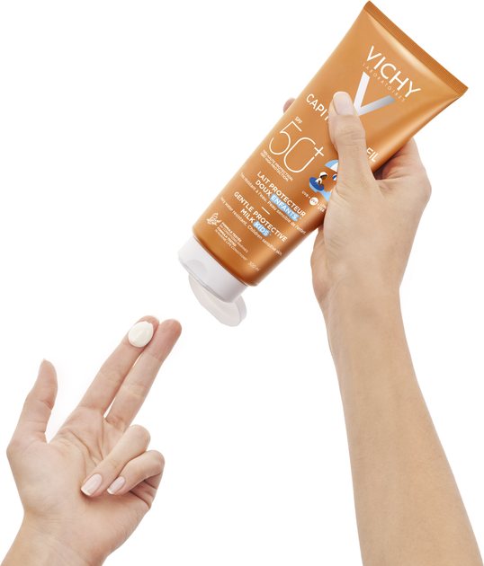 Сонцезахисне молочко Vichy Capital Soleil Milk SPF50 для дітей 300 мл (3337871323639) - зображення 5