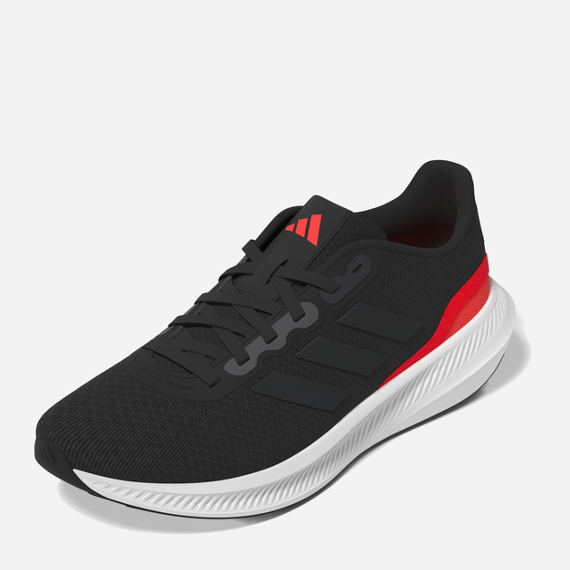 Чоловічі кросівки для бігу Adidas Runfalcon 3.0 HP7550 44.5 Чорні (4066748237487) - зображення 2