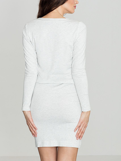 Сукня жіноча Lenitif K334 L Біла (5902194326216) - зображення 2