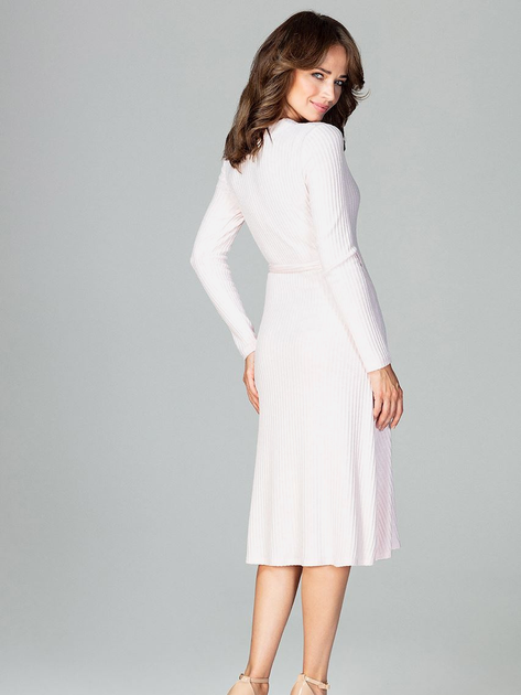 Сукня жіноча Lenitif K465 L Рожева (5902194350990) - зображення 2