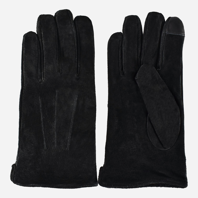 Rękawiczki męskie skórzane Semi Line P8218 S Czarne (5903563821813) - obraz 1