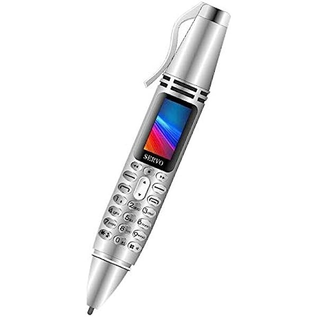 Ручка телефон, диктофон, плеер, фонарь Servo K07 Серая – фото, отзывы ...
