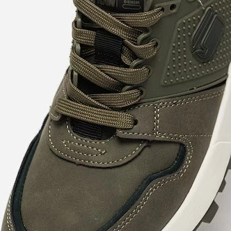 Sneakersy męskie G-Star Raw Theq Run Tpu Mtc 2242-004527 44 Oliwkowe (8720656170811) - obraz 6