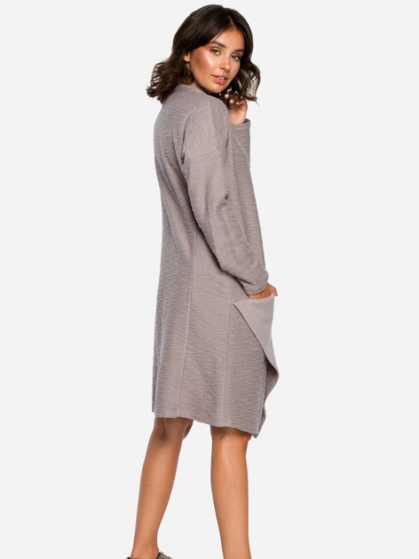 Сукня жіноча BeWear B098 L/XL Сіра (5903068425561) - зображення 2