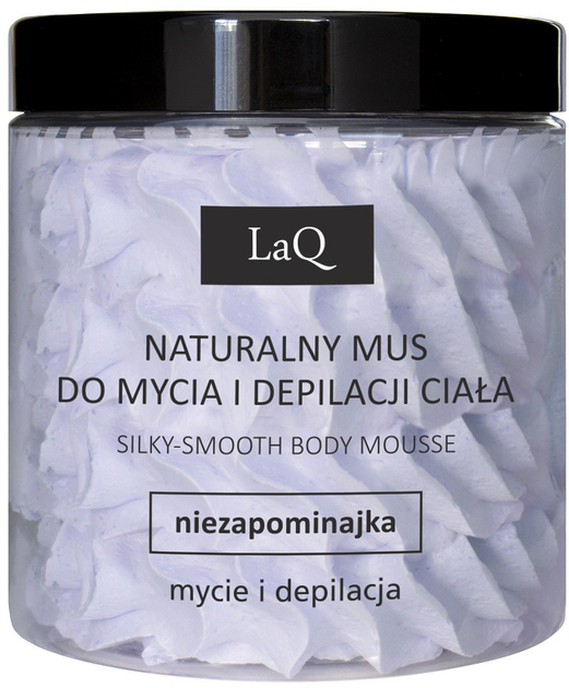 Мус для миття та депіляції LaQ Naturalny Незабудка 250 мл (5902730839019) - зображення 1