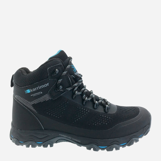 Buty trekkingowe damskie niskie Karrimor Staffa Ladies Weathertite K1042-BKB 39 (6UK) 24.5 cm Czarno-niebieskie (5017272999005) - obraz 1