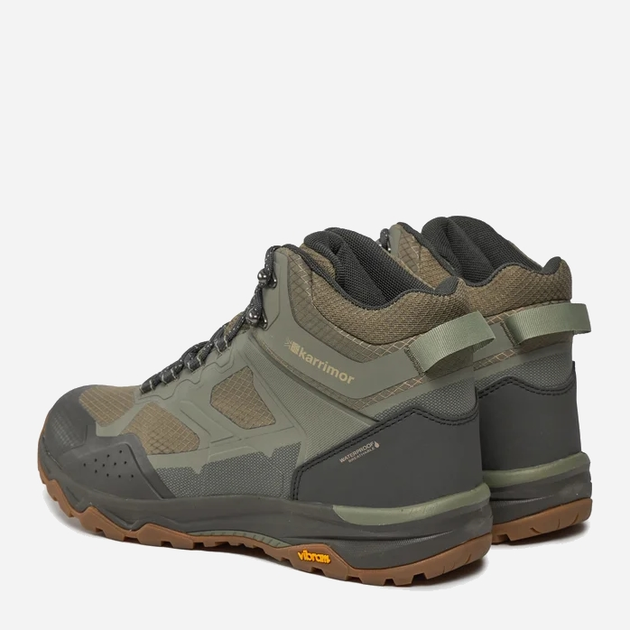 Чоловічі черевики з мембраною Karrimor Spiral Mid Weathertite K1069-OLV 42 (8UK) 26.5 см Оливкові (5017272009919) - зображення 5