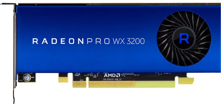 Відеокарта AMD PCI-Ex Radeon Pro WX 3200 4GB GDDR5 (128bit) (4 x miniDisplayPort) (4X60Y77923) - зображення 1