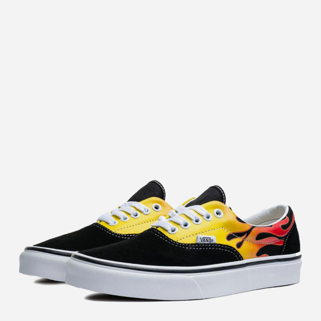 Tenisówki męskie do kostki Vans Flame Era VN0A4BV4XEY1 43 (10US) 28 cm Czarny/Biały (679894787023) - obraz 4
