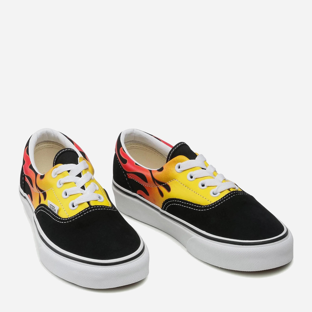 Tenisówki męskie materiałowe do kostki Vans Flame Era VN0A4BV4XEY1 46 (12US) 30 cm Czarny/Biały (679894787597) - obraz 2