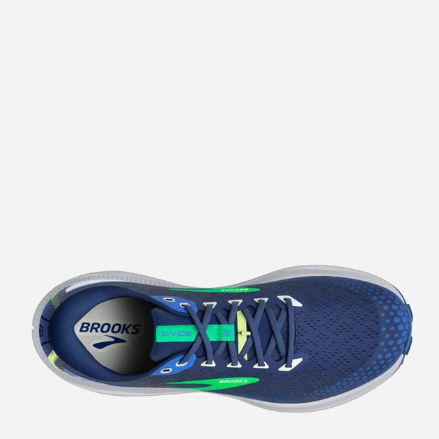 Buty do biegania męskie Brooks Divide 3 1103811D-436 44.5 (10.5US) 28.5 cm Granatowe (195394230604) - obraz 5
