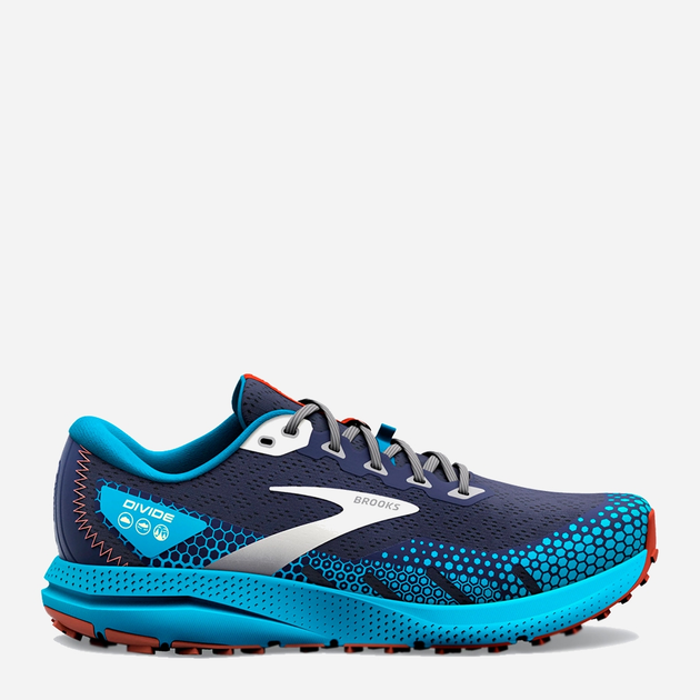 Чоловічі кросівки для бігу Brooks Divide 3 1103811D-490 (11US) 45 Блакитні (195394230765) - зображення 1