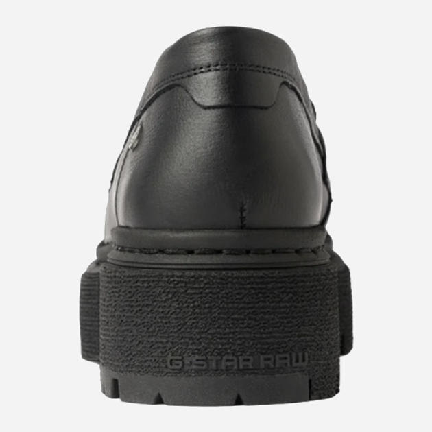 Loafersy damskie G-Star Raw KAFEY PFM LF LEA 2311-021537-0999 41 25.5 cm Czarne (8720656555564) - obraz 3