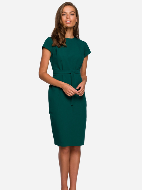 Sukienka ołówkowa damska Stylove S239 L Zielona (5903068499364) - obraz 1