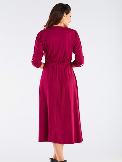 Сукня жіноча Awama A452 S Бордова (5902360559684) - зображення 2