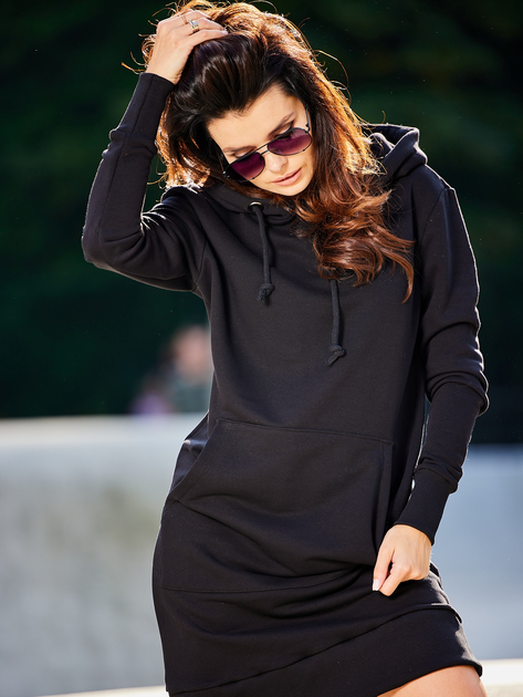 Плаття жіноче Infinite You M272 One Size Чорне (5902360560895) - зображення 7