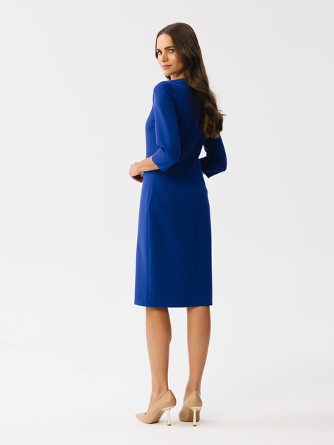 Sukienka ołówkowa damska Stylove S350 S Niebieska (5905563716311) - obraz 2
