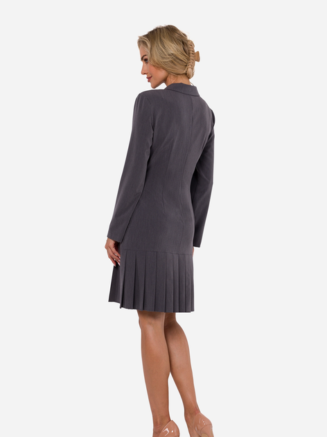 Сукня жіноча Made Of Emotion M752 L Темно-сіра (5905563712641) - зображення 2