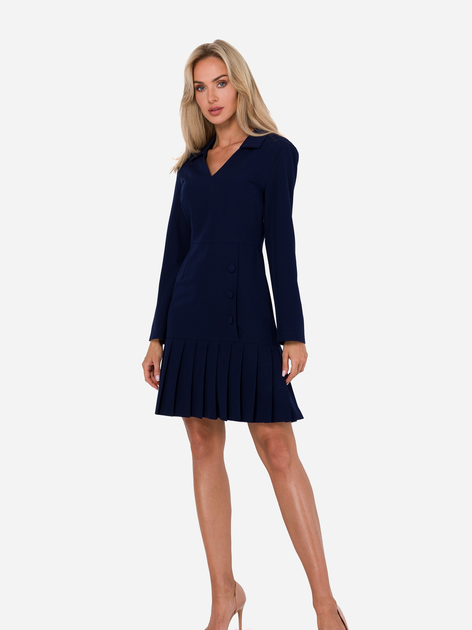 Сукня жіноча Made Of Emotion M752 L Темно-синя (5905563712726) - зображення 1