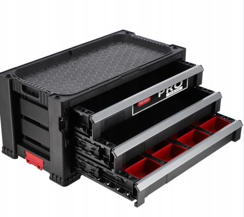 Контейнер з трьома шухлядами для зберігання інструменту Keter 3 Drawers 237791 - изображение 3