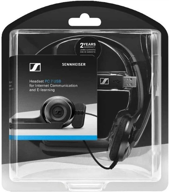 Наушники Sennheiser EPOS PC 7 USB (1000431) - Фото 8 Наушники Sennheiser EPOS PC 7 USB (1000431) - изображение 8