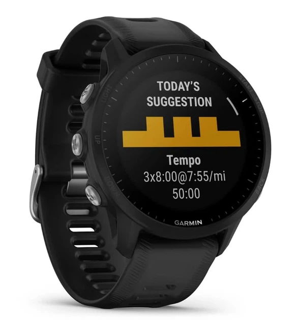 Смарт-годинник Garmin Forerunner 955 Solar Black (010-02638-00) - Фото 3 Смарт-годинник Garmin Forerunner 955 Solar Black (010-02638-00) - зображення 3