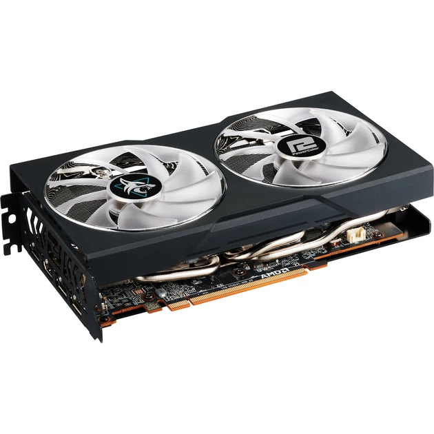 Відеокарта AMD Radeon RX 7600 8GB GDDR6 Hellhound PowerColor (RX 7600 8G-L/OC) - зображення 4