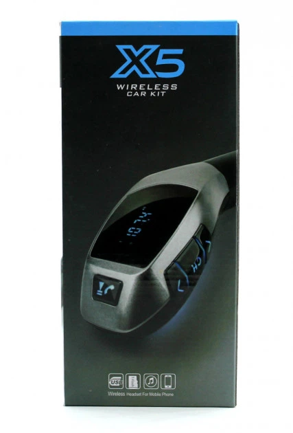 Автомобильный FM Модулятор трансмиттер для авто с Bluetooth MP3 AUX передатчик 405 X5 - Фото 2 Автомобильный FM Модулятор трансмиттер для авто с Bluetooth MP3 AUX передатчик 405 X5 - изображение 2